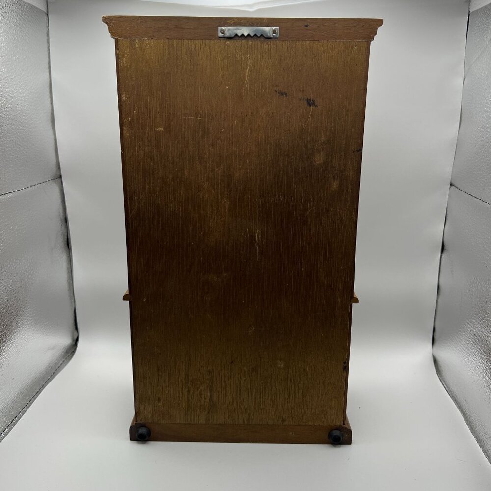 Franklin Mint Colonial Miniature Hutch Display Shelf With Cabinet - Wooden - No - Picture 7 of 8